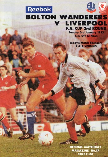Match programme